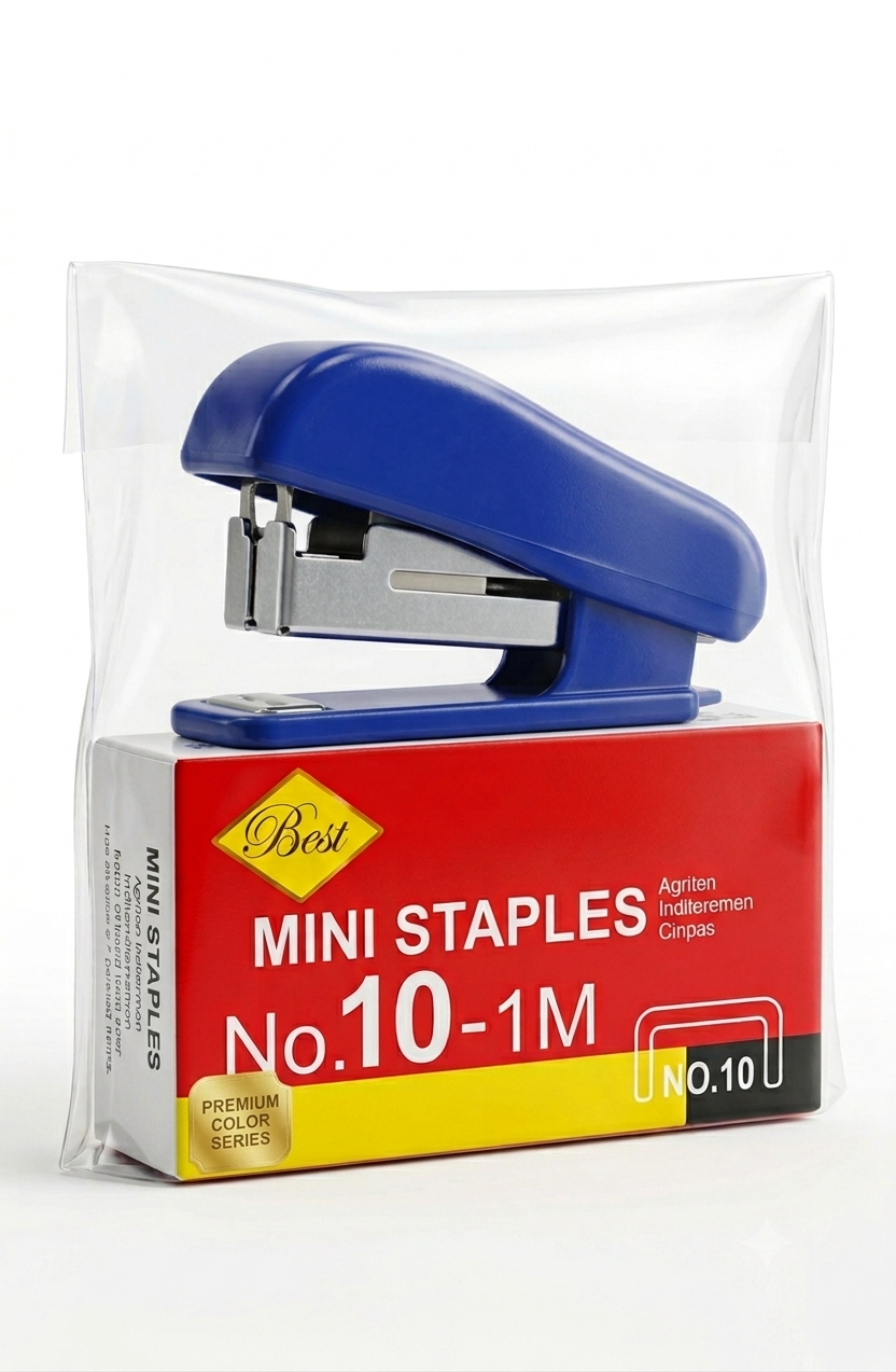 Mini Stapler No.10-1M Blue – Wholesale Stationery Stapler